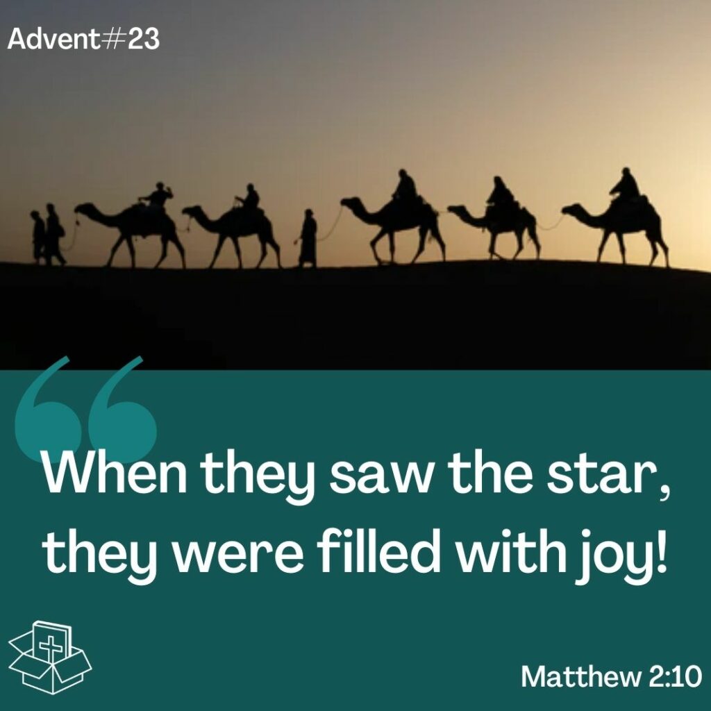 Free advent calendar with Bible verses