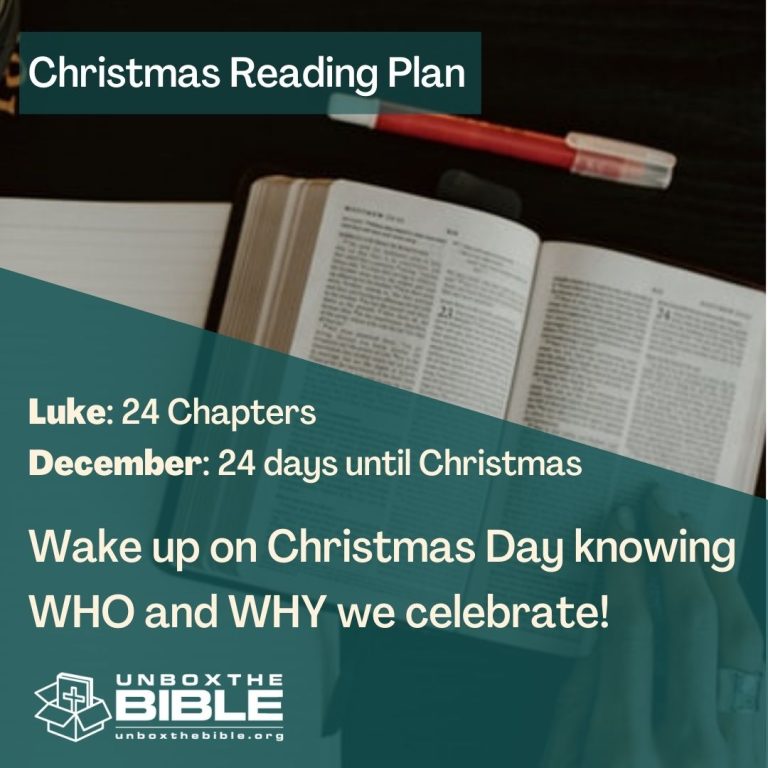 Christmas Bible Reading Plan