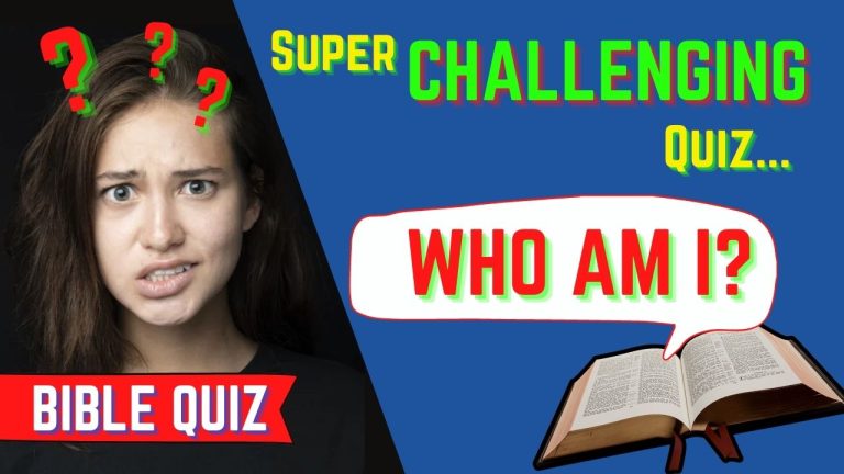 Guess the Bible Character quiz